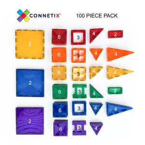 CONNETIX TILES 100 PCS SET